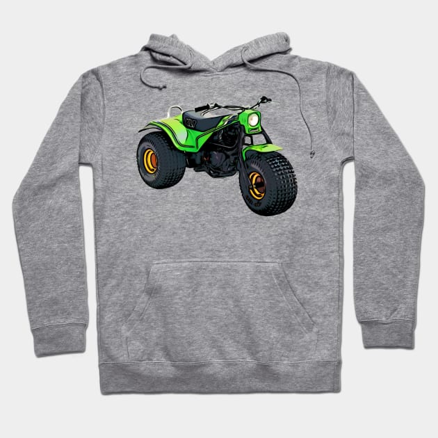 Klt trike Hoodie by AdorableBadassRacing